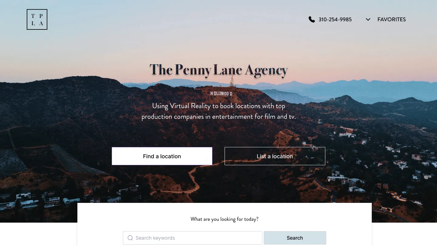The penny lane agency screenshot